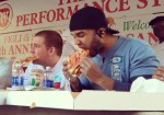 Pizza eating contest