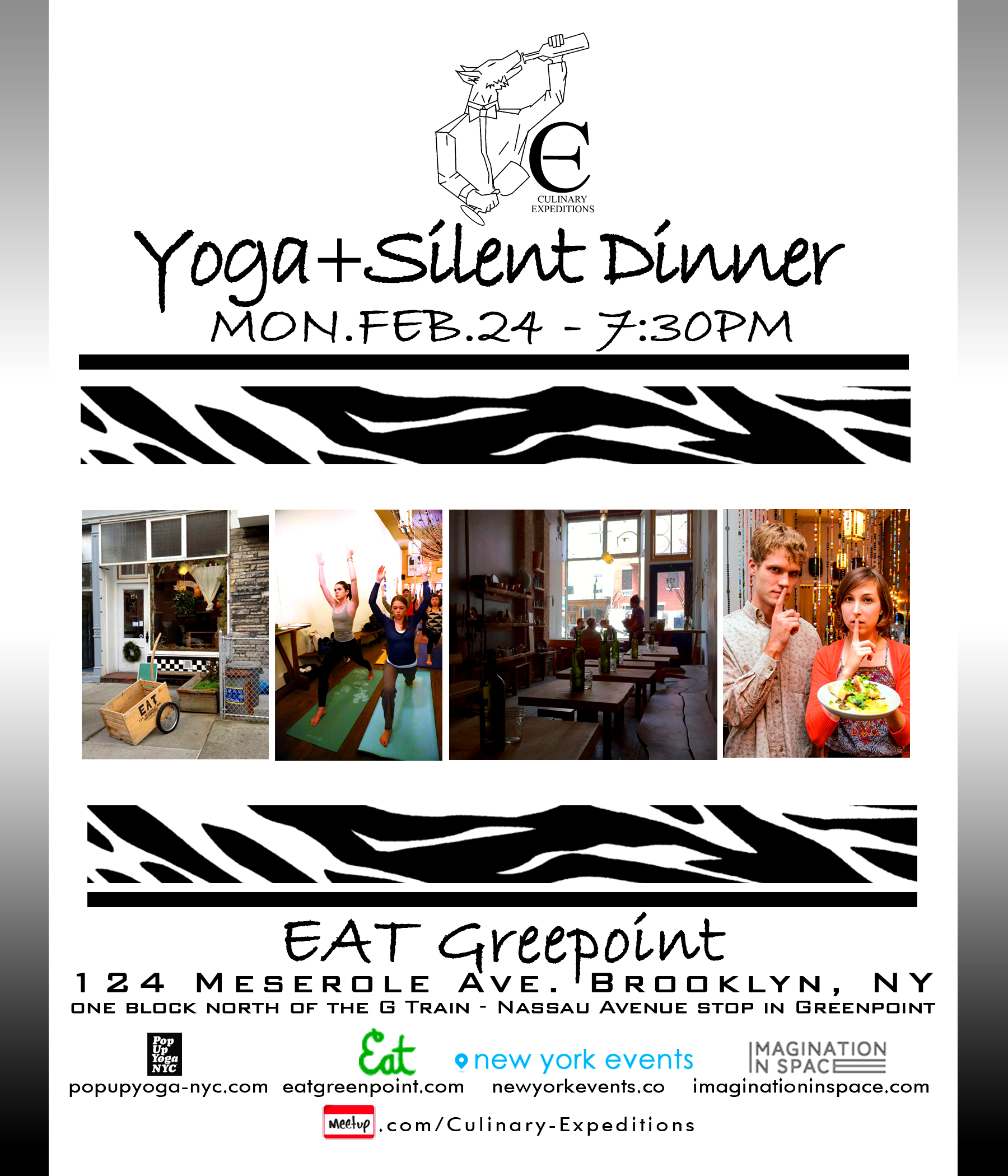 Yoga + Silent Dinner