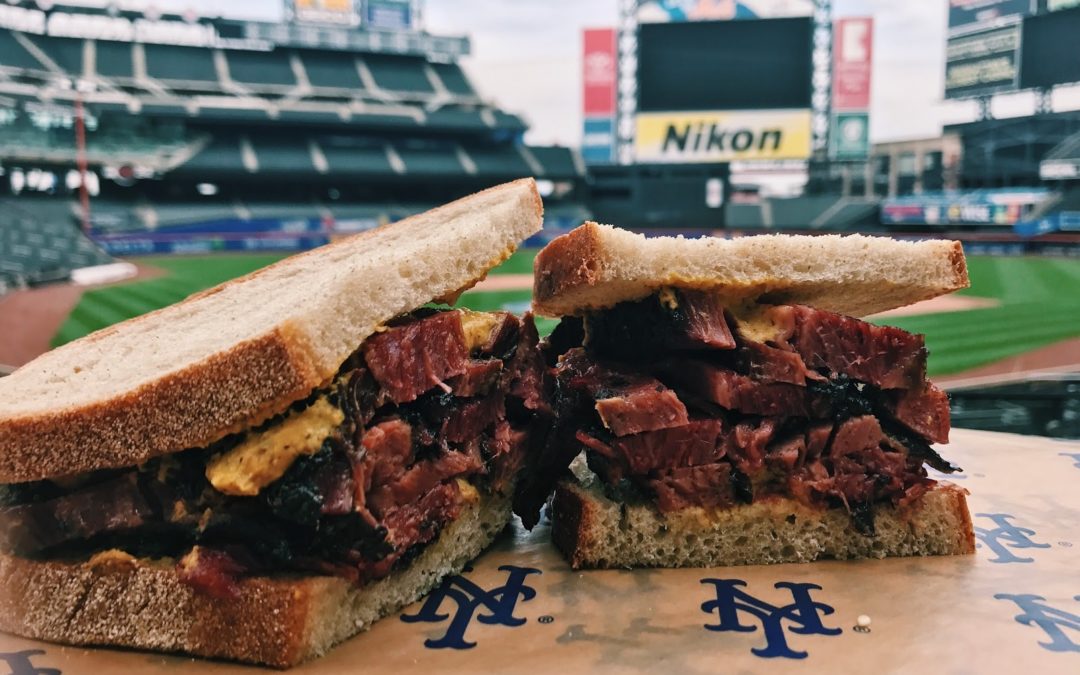 New York Mets Classic NY Deli Pastrami Sandwich