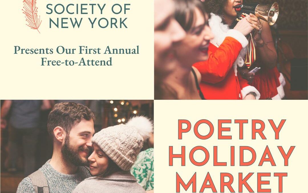 PSNY’s First Annual Poetry Holiday Market at 3 Dollar Bill