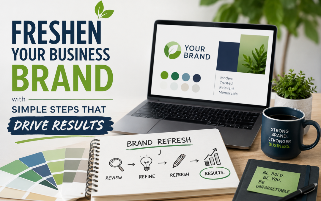 Freshen Your Business Brand with Simple Steps That Drive Results