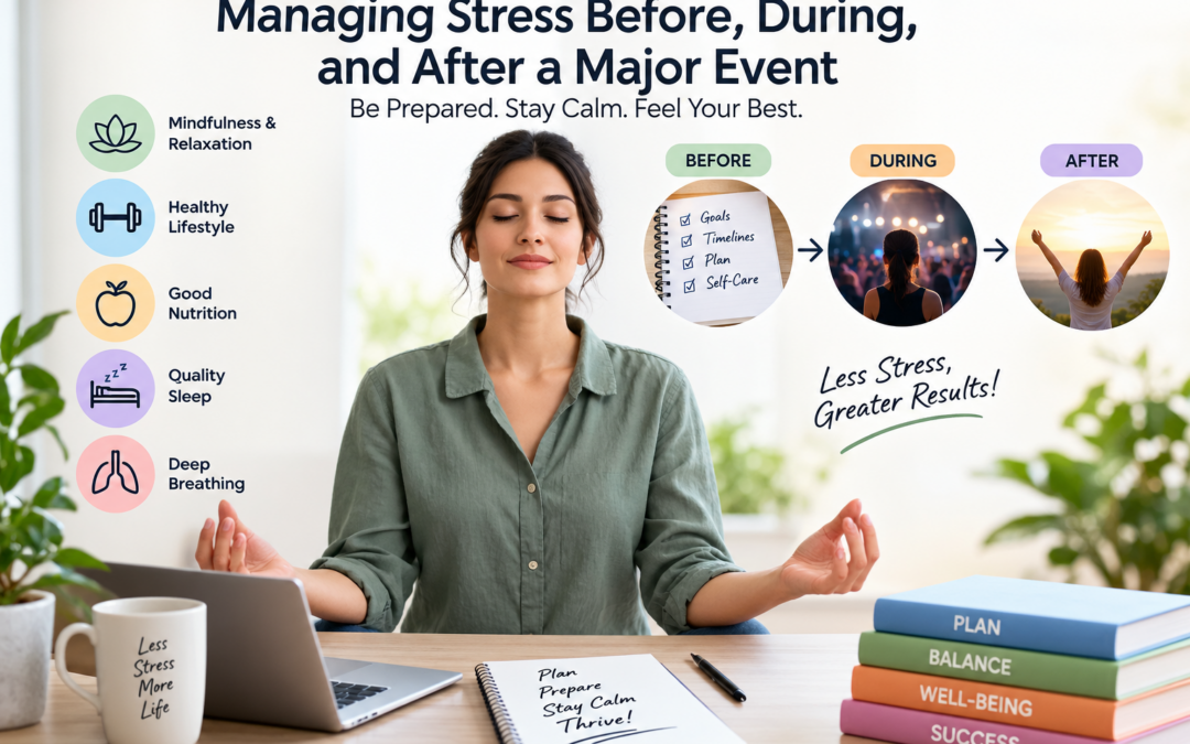 Managing Stress Before, During, and After a Major Event